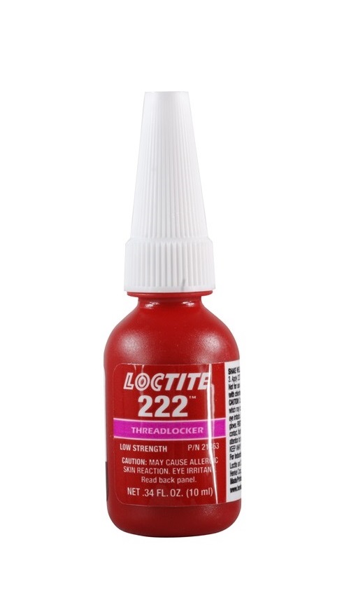 LOCTITE 222 (10 мл) Резьбовой фиксатор низкой прочности