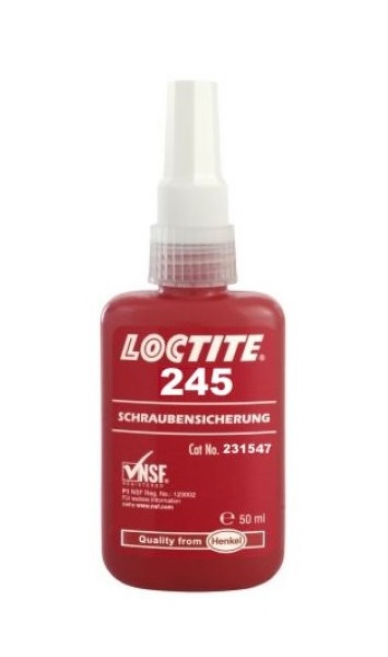 LOCTITE 245 (50 мл)  Резьбовой фиксатор средней прочности