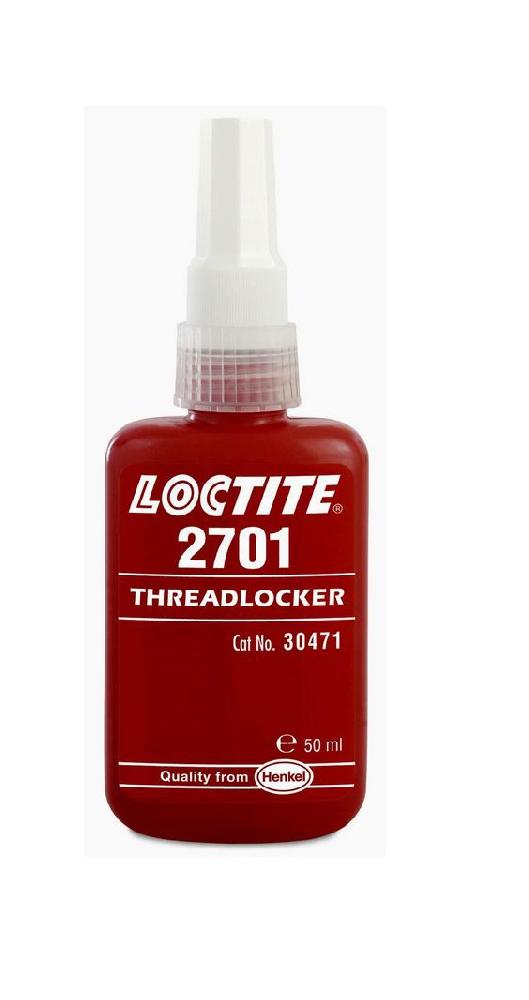 LOCTITE 2701 (250 мл)  Резьбовой фиксатор высокой прочности для неактивных металлов