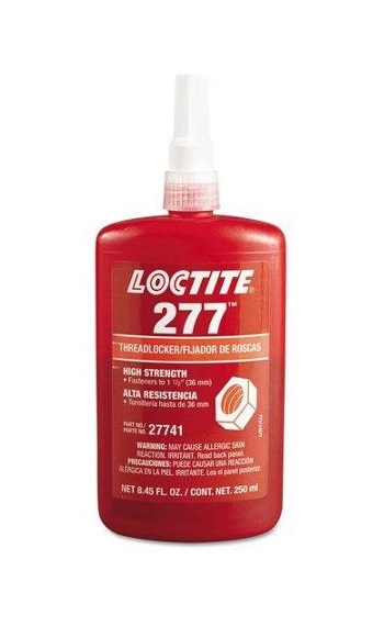 LOCTITE 277 (250 мл) Резьбовой фиксатор высокой прочности для крупной резьбы