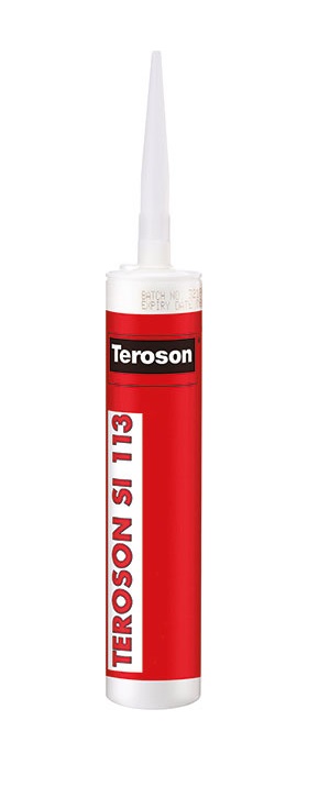 TEROSON SI 113 TP CR (300 мл) Силиконовый (алкокси) герметик, эластичный