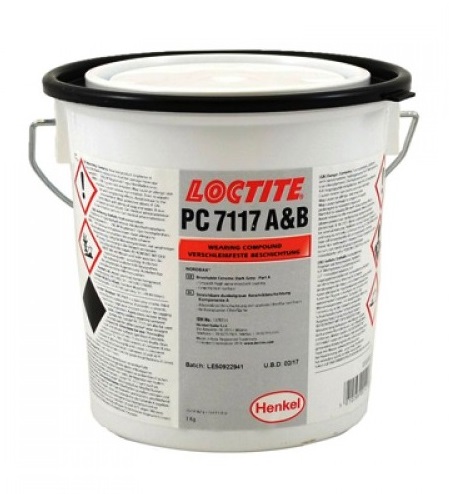 LOCTITE PC 7117 (1 кг.) Износостойкий эпоксидный состав, наносимый кистью