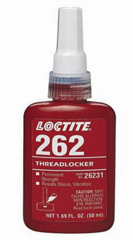 LOCTITE 262 (50 мл) Резьбовой фиксатор средней/высокой прочности