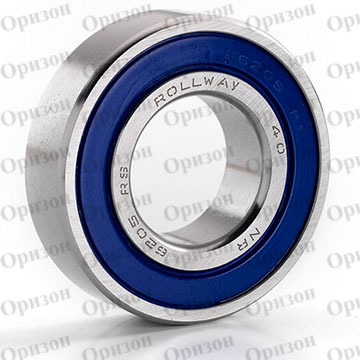 Шариковый однорядный подшипник 70-180110 (6010 2RS С3)