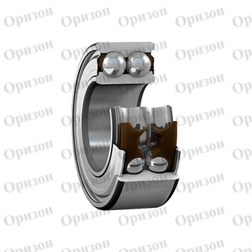 Радиально-упорный шариковый подшипник 3206 2RS